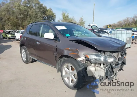 2009 Nissan Murano Sl z USA, uszkodzony, nr VIN JN8AZ18U89W014640